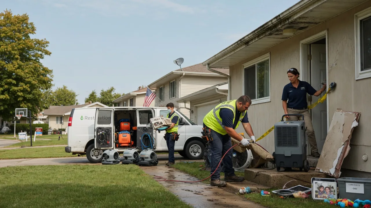 Water Damage Restoration in Given, WV near me